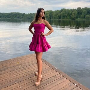 Custom-made dress. I wore it only twice.